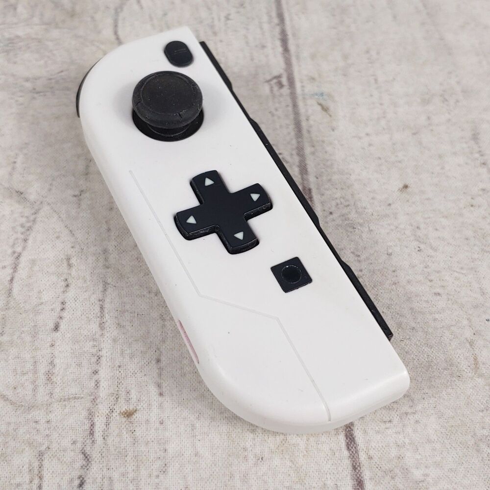 THIRD PARTY - Left White Nintendo Joycon Controller - TESTED WORKING - Used